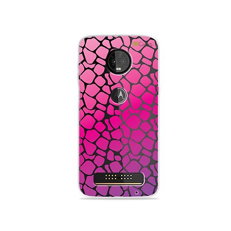 Capa para Moto Z3 Play - Animal Print Pink - 99capas - Capinhas e cases  personalizadas para celular