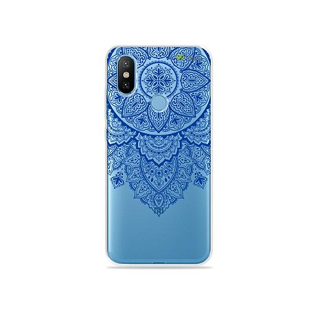 Capa para Xiaomi Mi 8 - Mandala Azul