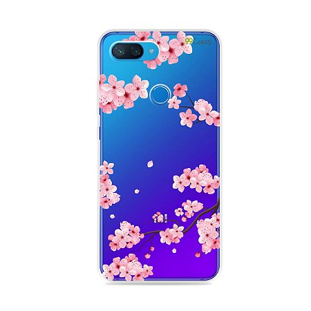 Capa para Xiaomi Mi 8 Lite - Cerejeiras