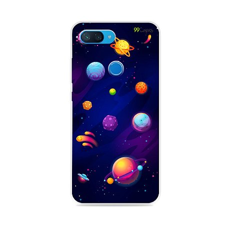 Capa para Xiaomi Mi 8 Lite - Galáxia