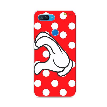 Capa para Xiaomi Mi 8 Lite - Coração Minnie