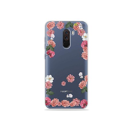 Capa para Xiaomi Pocophone F1 - Pink Roses