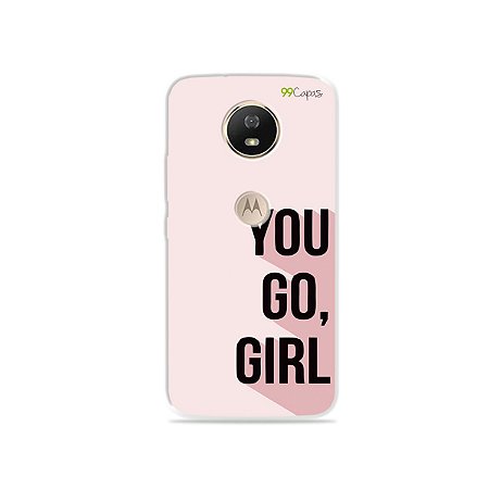 Capa para Moto G5S - You Go, Girl