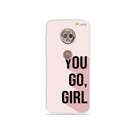 Capa para Moto G6 - You Go, Girl