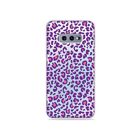 Capa para Galaxy S10e - Animal Print Purple