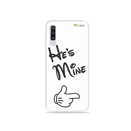 Capa para Galaxy A70 - He's Mine