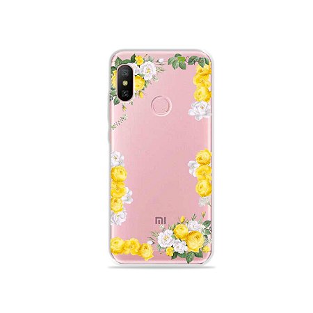 Capa para Xiaomi Redmi Note 6 - Yellow Roses