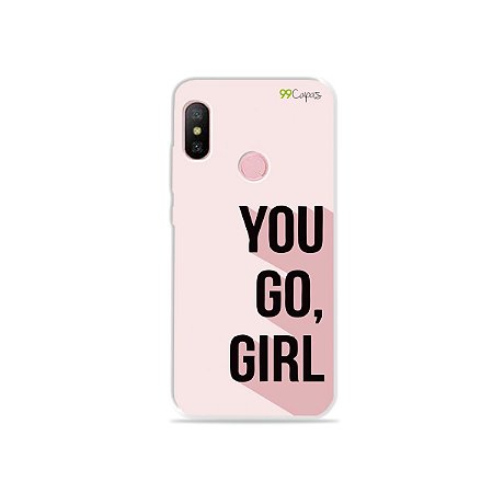 Capa para Xiaomi Redmi Note 6 - You Go, Girl