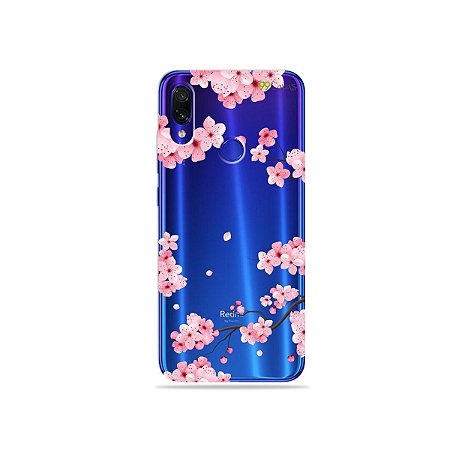 Capa para Xiaomi Redmi Note 7 - Cerejeiras - 99capas - Capinhas e cases  personalizadas para celular
