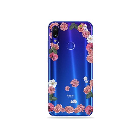 Capa para Xiaomi Redmi Note 7 - Pink Roses