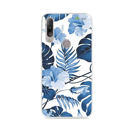 Capa para Zenfone Max Shot - Flowers in Blue - 99capas - Capinhas e cases  personalizadas para celular