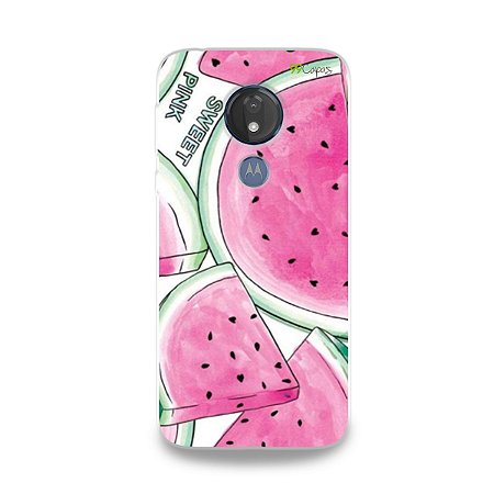 Capa para Moto G7 Power - Watermelon