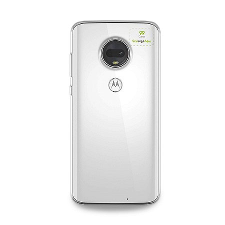 Capa Anti-shock transparente para Motorola com sua logo no canto superior direito