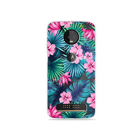 Capa para Moto Z3 Play - Tropical