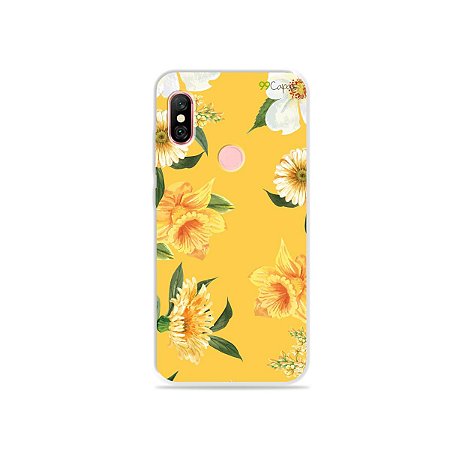 Capa para Xiaomi Redmi Note 6 Pro - Margaridas