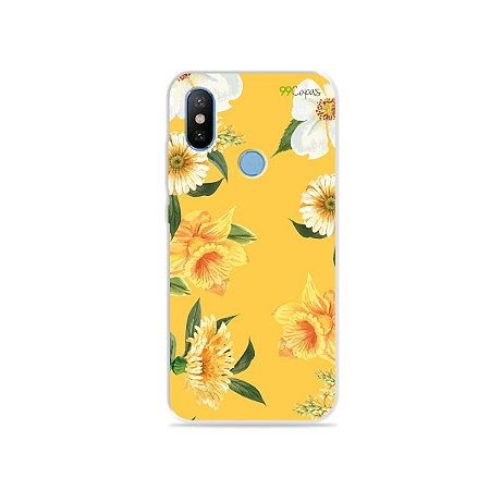 Capa para Xiaomi Mi 8 - Margaridas