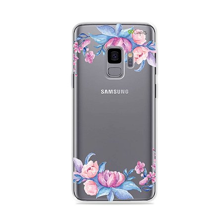 Capa para Galaxy S9 - Bromélias