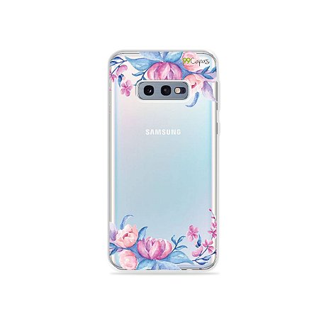 Capa para Galaxy S10e - Bromélias