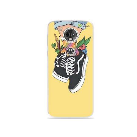 Capa para Moto E5 Plus - Sneakers