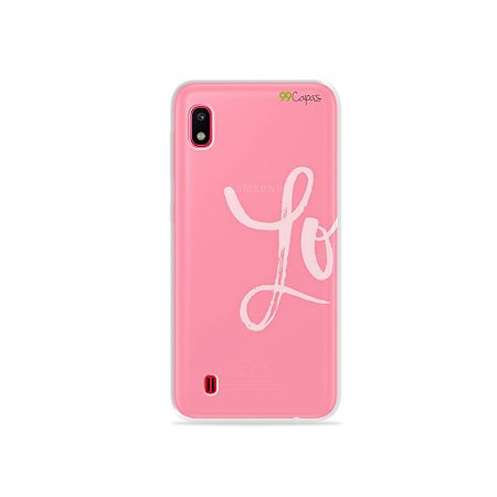 Capa para Galaxy A10 - Love 1