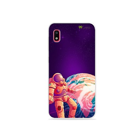 Capa para Galaxy A10 - Selfie Galáctica