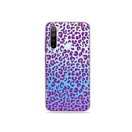 Capa para Xiaomi Redmi Note 8 - Animal Print Purple