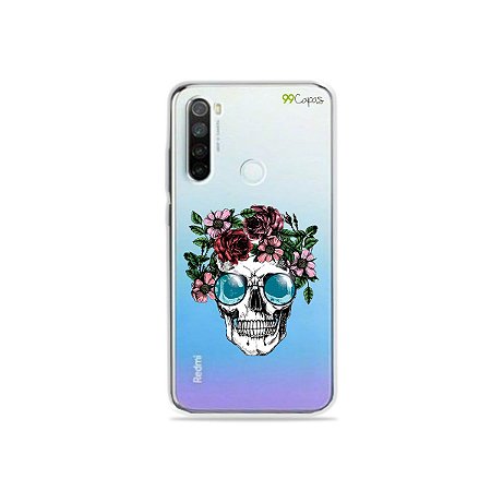 Capa para Xiaomi Redmi Note 8 - Caveira