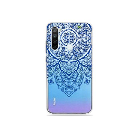 Capa para Xiaomi Redmi Note 8 - Mandala Azul - 99capas - Capinhas e cases  personalizadas para celular