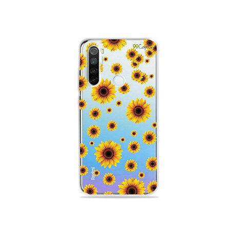 Capa para Xiaomi Redmi Note 8 - Girassóis - 99capas - Capinhas e cases  personalizadas para celular
