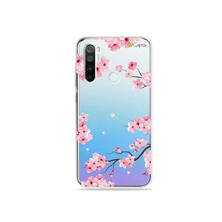 Capa para Xiaomi Redmi Note 8 - Cerejeiras - 99capas - Capinhas e cases  personalizadas para celular
