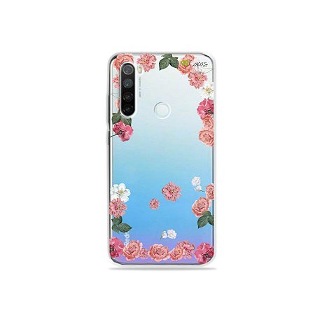Capa para Xiaomi Redmi Note 8 - Pink Roses