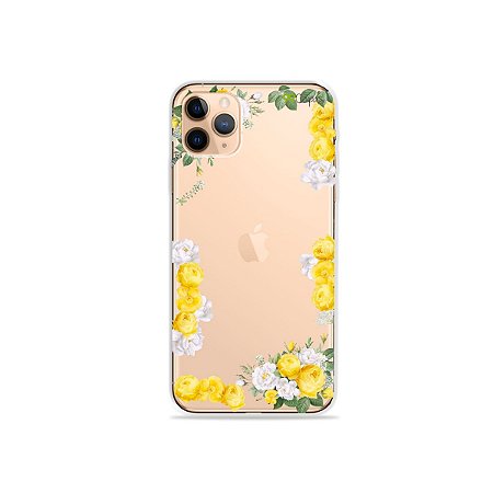 Capa para iPhone 11 Pro Max - Yellow Roses