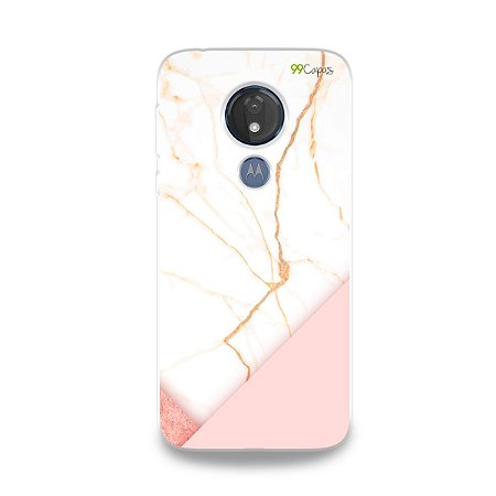 Capa para Moto G7 Power - Marble