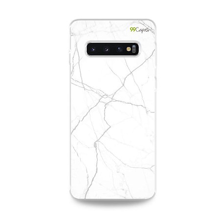 Capa para Galaxy S10 Plus - Marble White