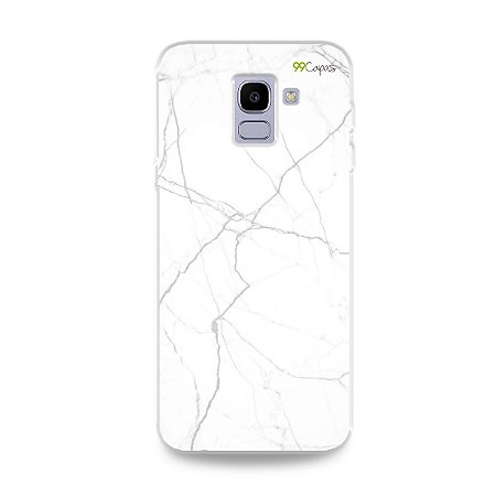 Capa para Galaxy J6 - Marble White
