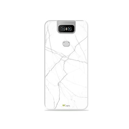 Capa para Zenfone 6 - Marble White