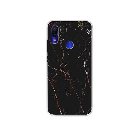 Capa para Xiaomi Redmi Note 7 - Marble Black