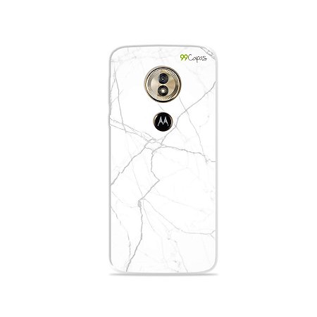 Capa para Moto G6 Play - Marble White