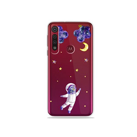 Capa para Moto G8 Plus - Astronauta Sonhador