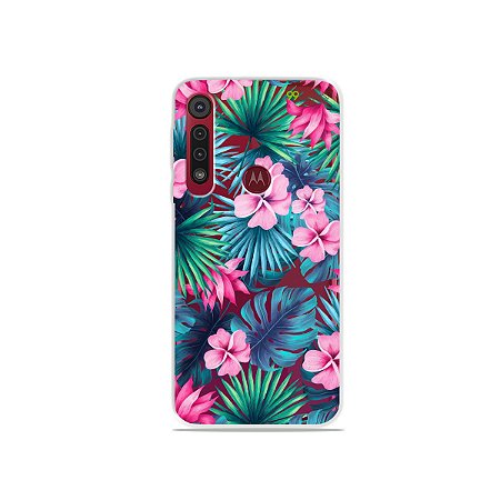 Capa para Moto G8 Plus - Tropical