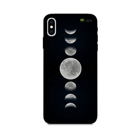 Capa para iPhone XS Max - Fases da Lua