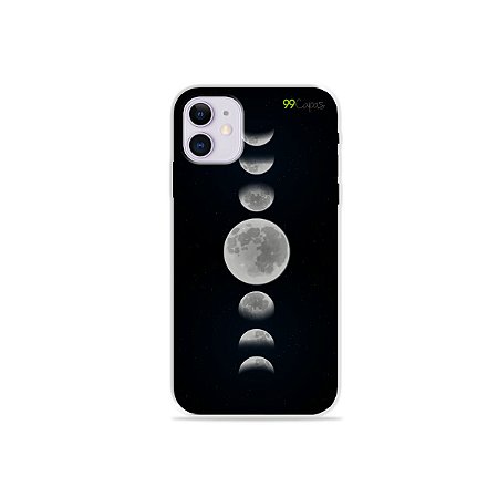 Capa para iPhone 11 - Fases da Lua