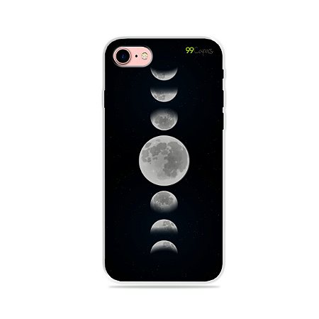 Capa para iPhone 7 - Fases da Lua