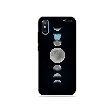 Capa para Xiaomi Mi 8 - Fases da Lua