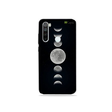 Capa para Xiaomi Redmi Note 8 - Fases da Lua