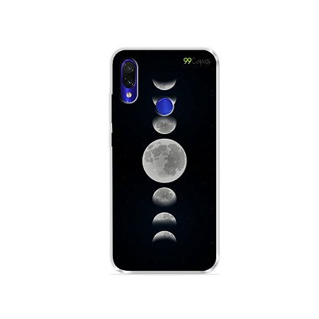 Capa para Xiaomi Redmi Note 7 - Fases da Lua