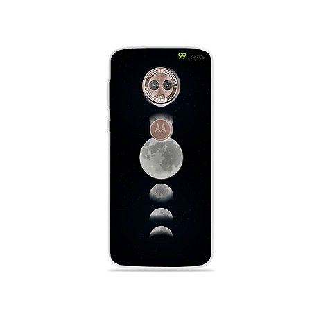 Capa para Moto G6 Plus - Fases da Lua