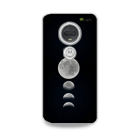 Capa para Moto G7 Plus - Fases da Lua