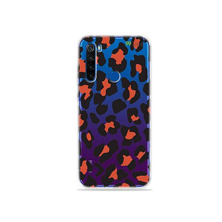 Capa para Xiaomi Redmi Note 8T - Animal Print Red