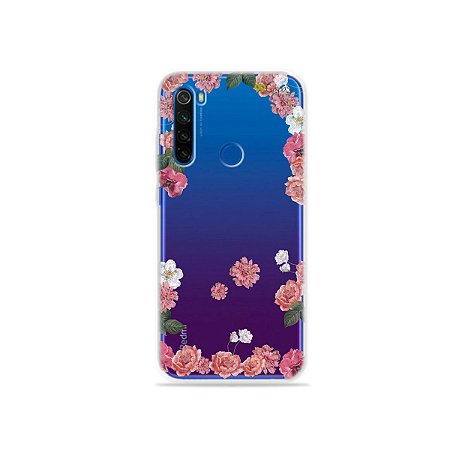 Capa para Xiaomi Redmi Note 8T - Pink Roses